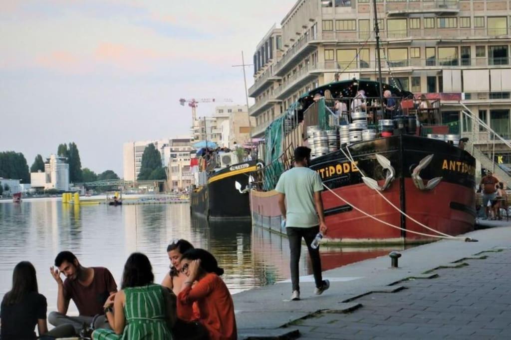 Charming & Cocooning Flat - Canal De L'Ourq 庞坦 外观 照片