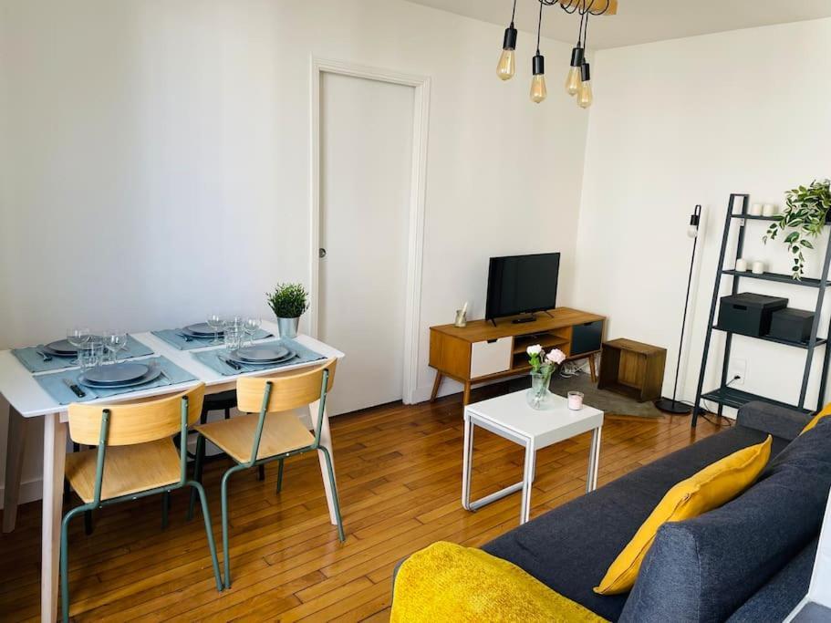 Charming & Cocooning Flat - Canal De L'Ourq 庞坦 外观 照片