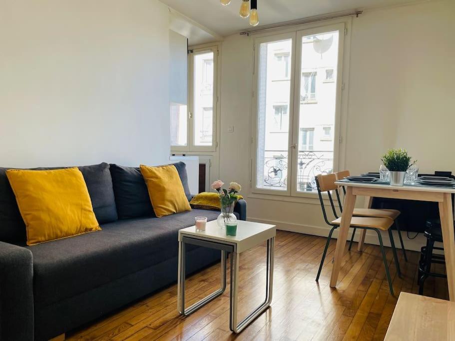 Charming & Cocooning Flat - Canal De L'Ourq 庞坦 外观 照片
